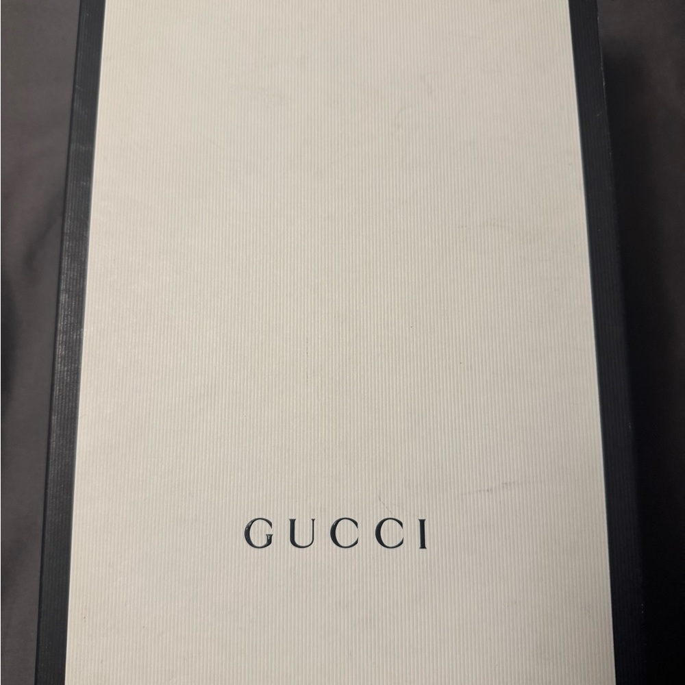 Gucci Black Mules with Tan Fur Accent - Picture 11 of 11